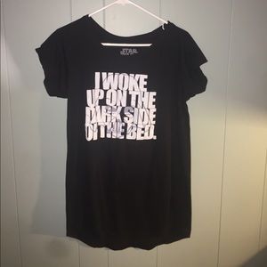 Black Star Wars tee